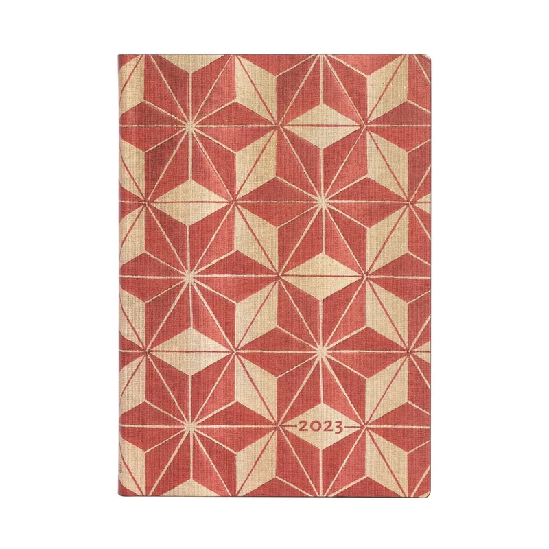 PAPER BLANKS - Agenda 2023 Hishi. Tapa Flexible, Vista Semanal, Midi