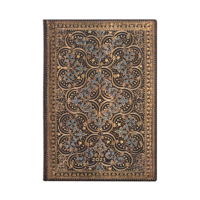 PAPER BLANKS - Agenda 2023 Restauracion, Tapa Flexible, Vista Semanal, Midi