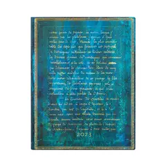 PAPER BLANKS - Agenda 2023 Verne, Veinte Mil Leguas, Tapa Flexible, Vista Dia, Ultra