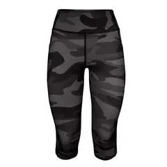 ANDESLAND OUTDOOR APPAREL - Calza 3/4 Sport Stay Cool Colorado Diseño Camuflado Mujer