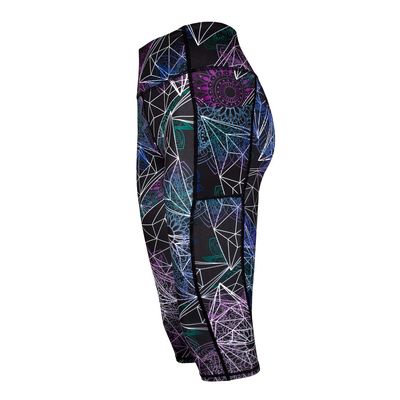 Imagen 2 del producto Calza 3/4 Sport Stay Cool Colorado Diseño Morado Mujer