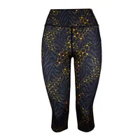 Calza 3/4 Sport Stay Cool Colorado Diseño Panal Mujer