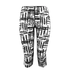 ANDESLAND OUTDOOR APPAREL - Calza Deportiva 34 Stay Cool Blanco y Negro Mujer