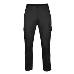 ANDESLAND OUTDOOR APPAREL - Pantalón Cargo Casual Regular Fit Negro Hombre