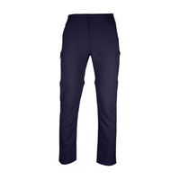 Pantalón Trekking Desmontable Ripstop UPF50 Fénec Azul Oscuro Hombre