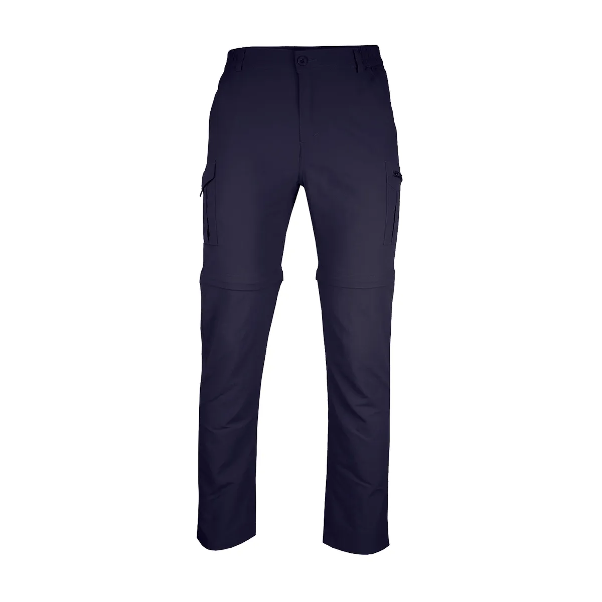 ANDESLAND OUTDOOR APPAREL - Pantalón Trekking Desmontable Ripstop UPF50 Fénec Azul Oscuro Hombre