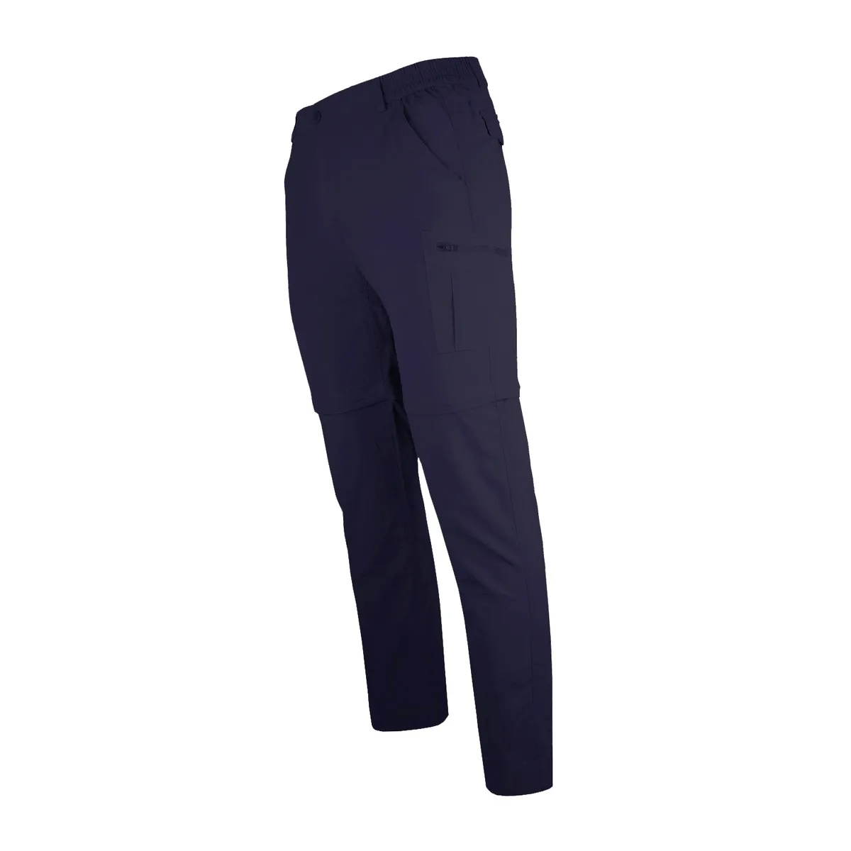 ANDESLAND OUTDOOR APPAREL - Pantalón Trekking Desmontable Ripstop UPF50 Fénec Azul Oscuro Hombre