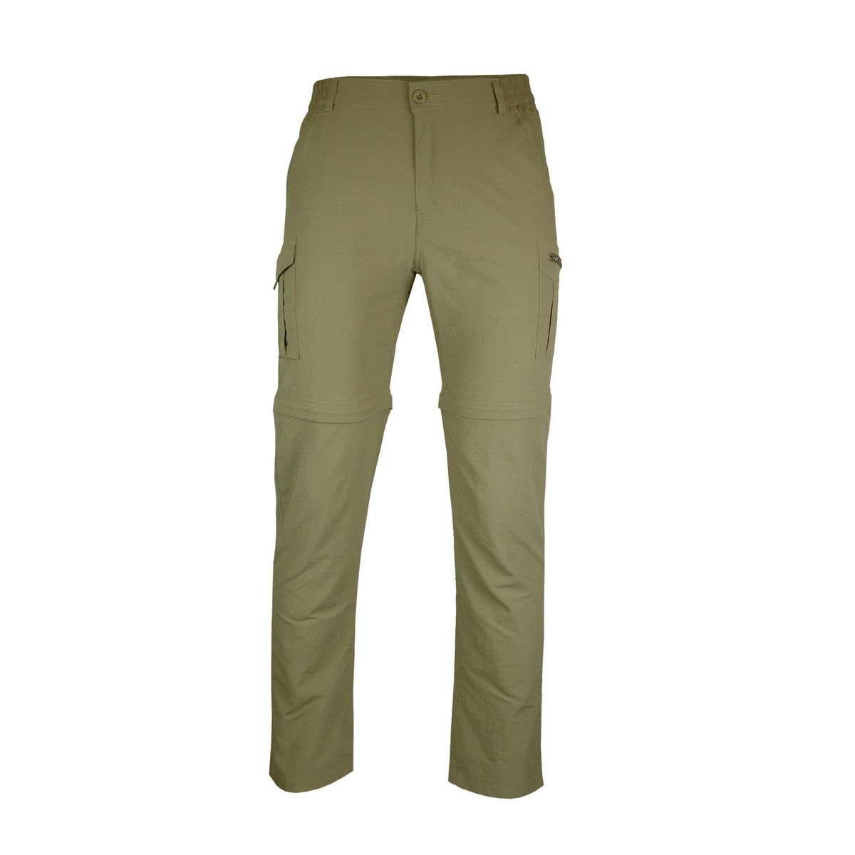ANDESLAND OUTDOOR APPAREL - Pantalón Trekking Desmontable Ripstop UPF50 Fénec Khaki Hombre