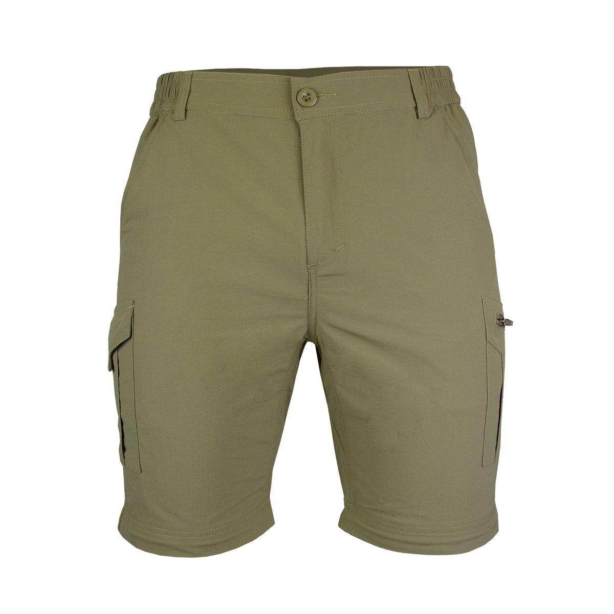 ANDESLAND OUTDOOR APPAREL - Pantalón Trekking Desmontable Ripstop UPF50 Fénec Khaki Hombre