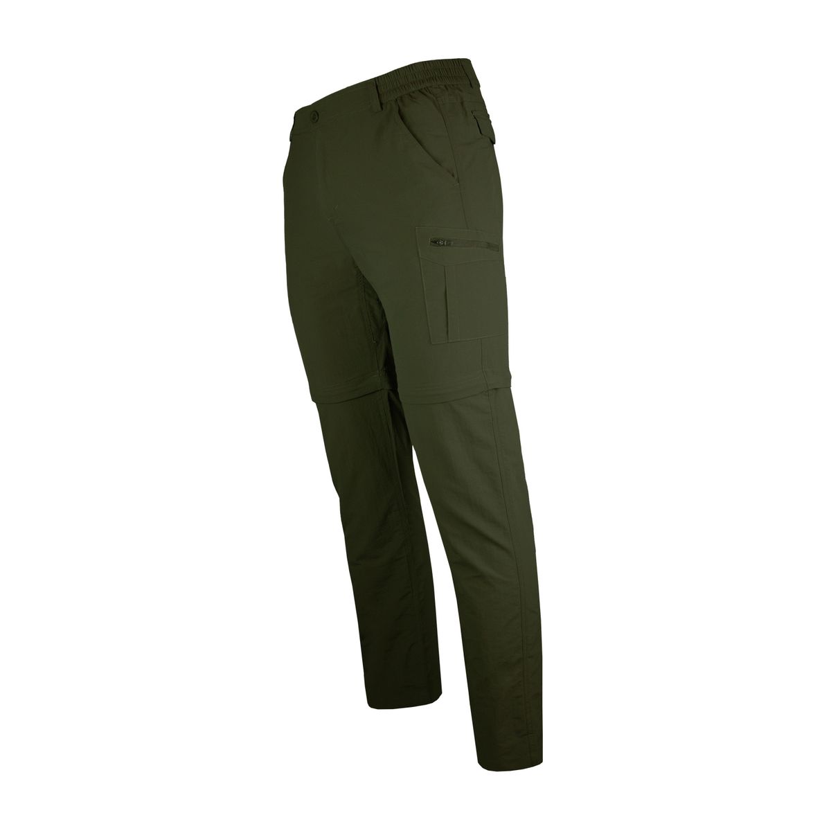 ANDESLAND OUTDOOR APPAREL - Pantalón Trekking Desmontable Ripstop UPF50 Fénec Verde Hombre