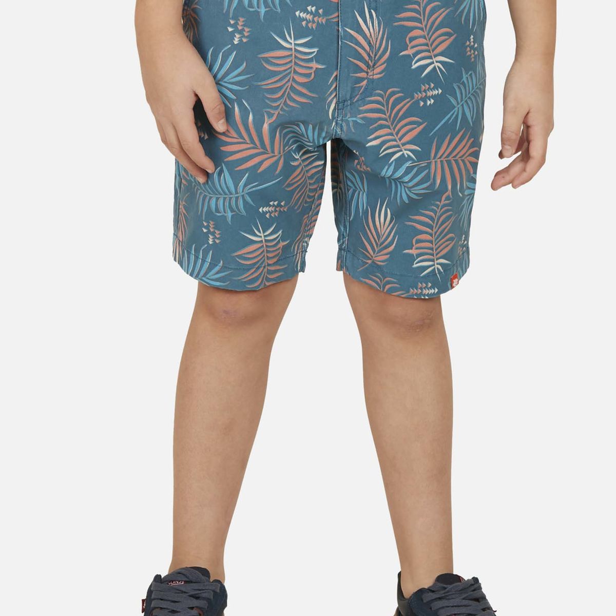 MAUI AND SONS - Bermuda CHINO JUNGLE Niño Azul Maui And Sons