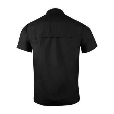 Imagen 2 del producto Camisa Trekking Ripstop Manga Corta UPF50 Fénec Negra Hombre.-