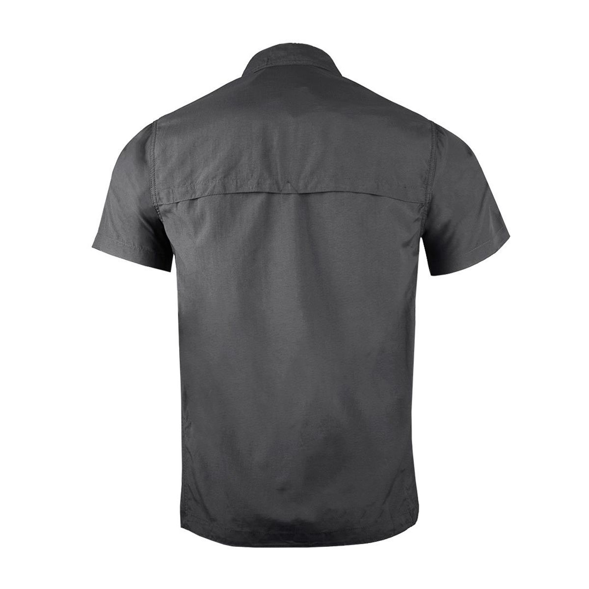 ANDESLAND OUTDOOR APPAREL - Camisa Trekking Ripstop Manga Corta UPF50 Fénec Grafito Hombre