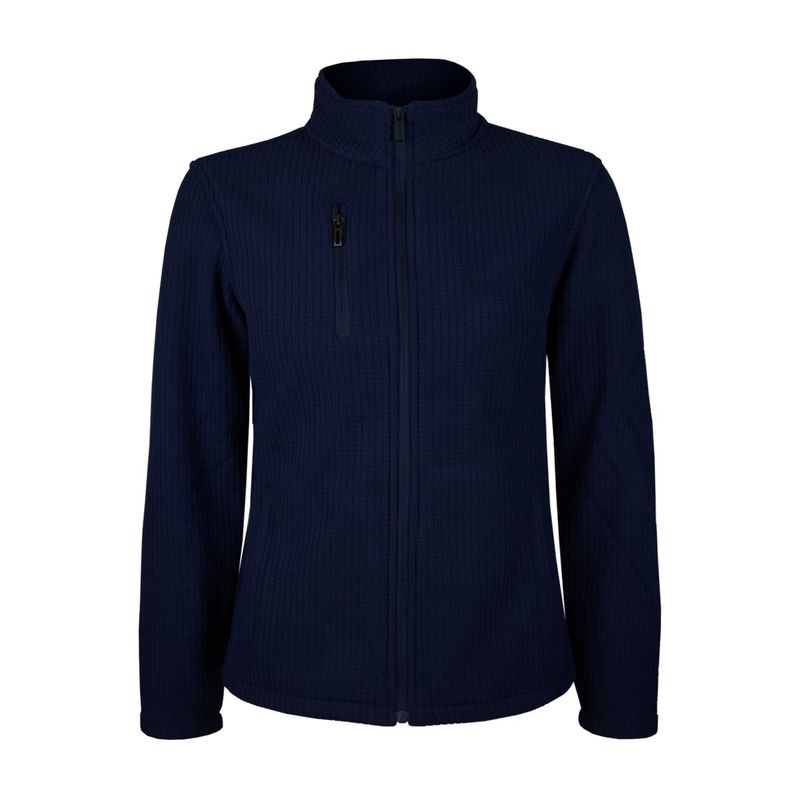 ANDESLAND OUTDOOR APPAREL - Chaqueta Polar Panal Corporativa Culpeo Azul Oscuro Mujer