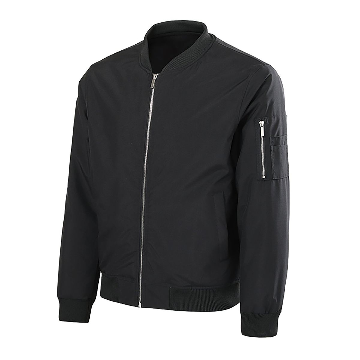ANDESLAND OUTDOOR APPAREL - Chaqueta Bomber Casual Ruppell Negra Hombre
