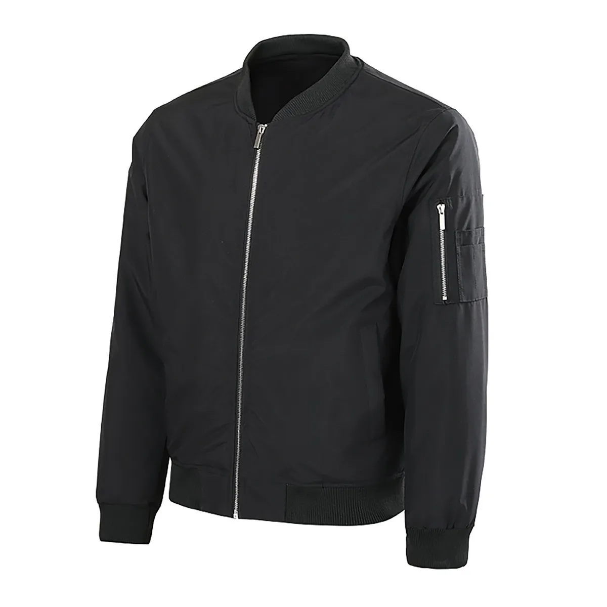 ANDESLAND OUTDOOR APPAREL - Chaqueta Bomber Casual Ruppell Negra Hombre