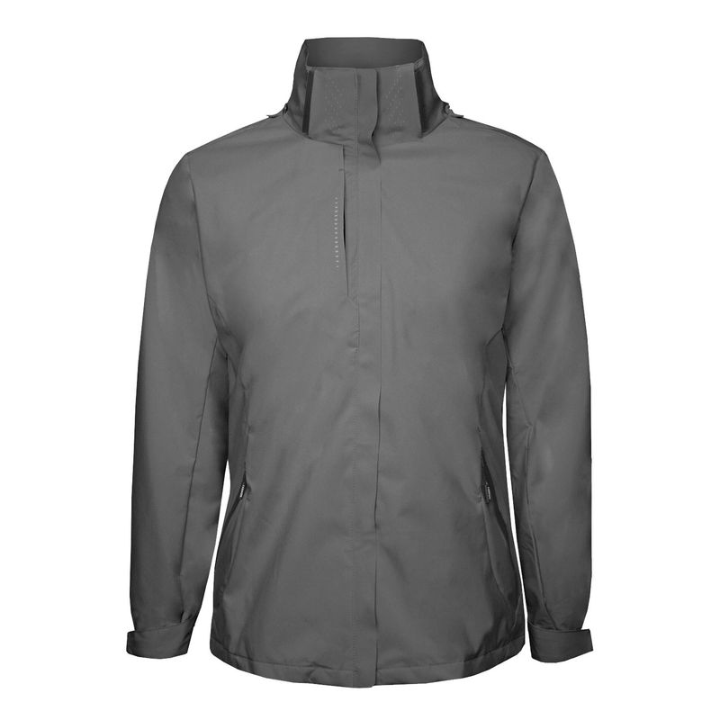 ANDESLAND OUTDOOR APPAREL - Chaqueta 3 en 1 Desmontable Bengala Gris Mujer