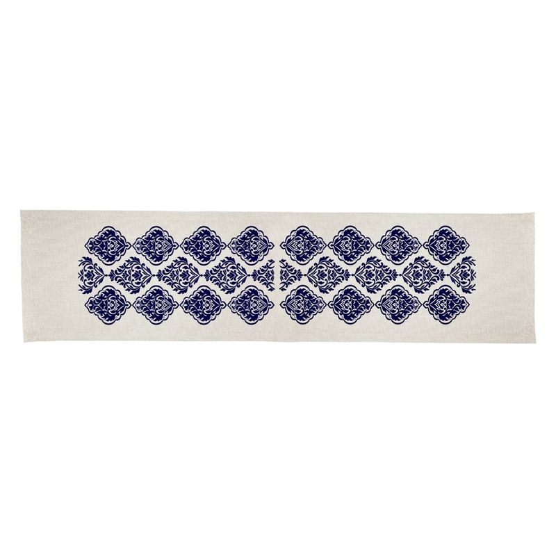 TUYO PRINT - Camino de mesa linet natural - Arabesque
