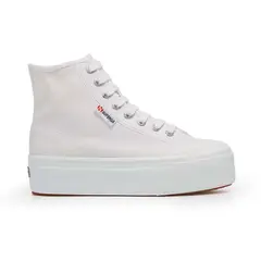 SUPERGA - Zapatilla 2708 Hi Top White - Blanco