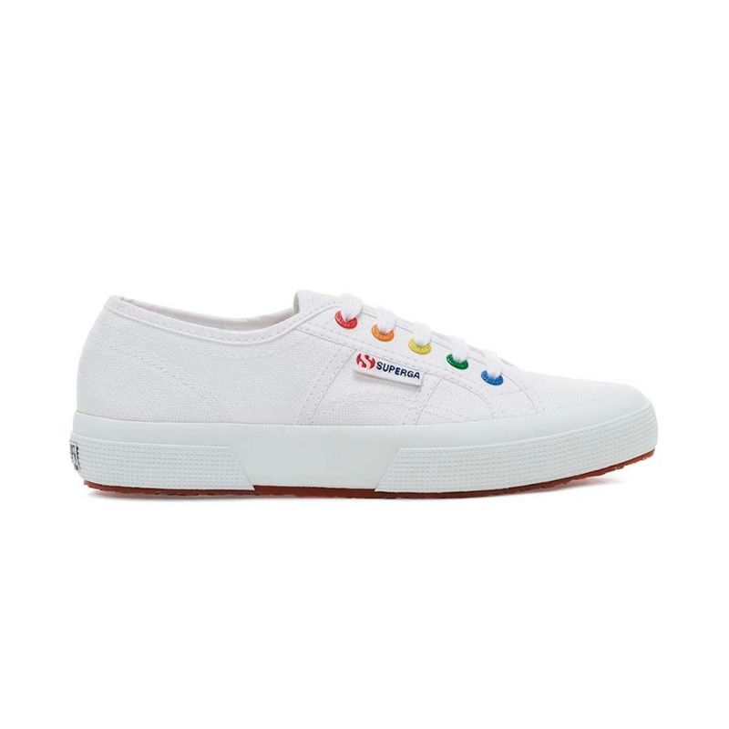SUPERGA - Zapatilla 2750 Heart Outs Pat W Mulhea - Blanco