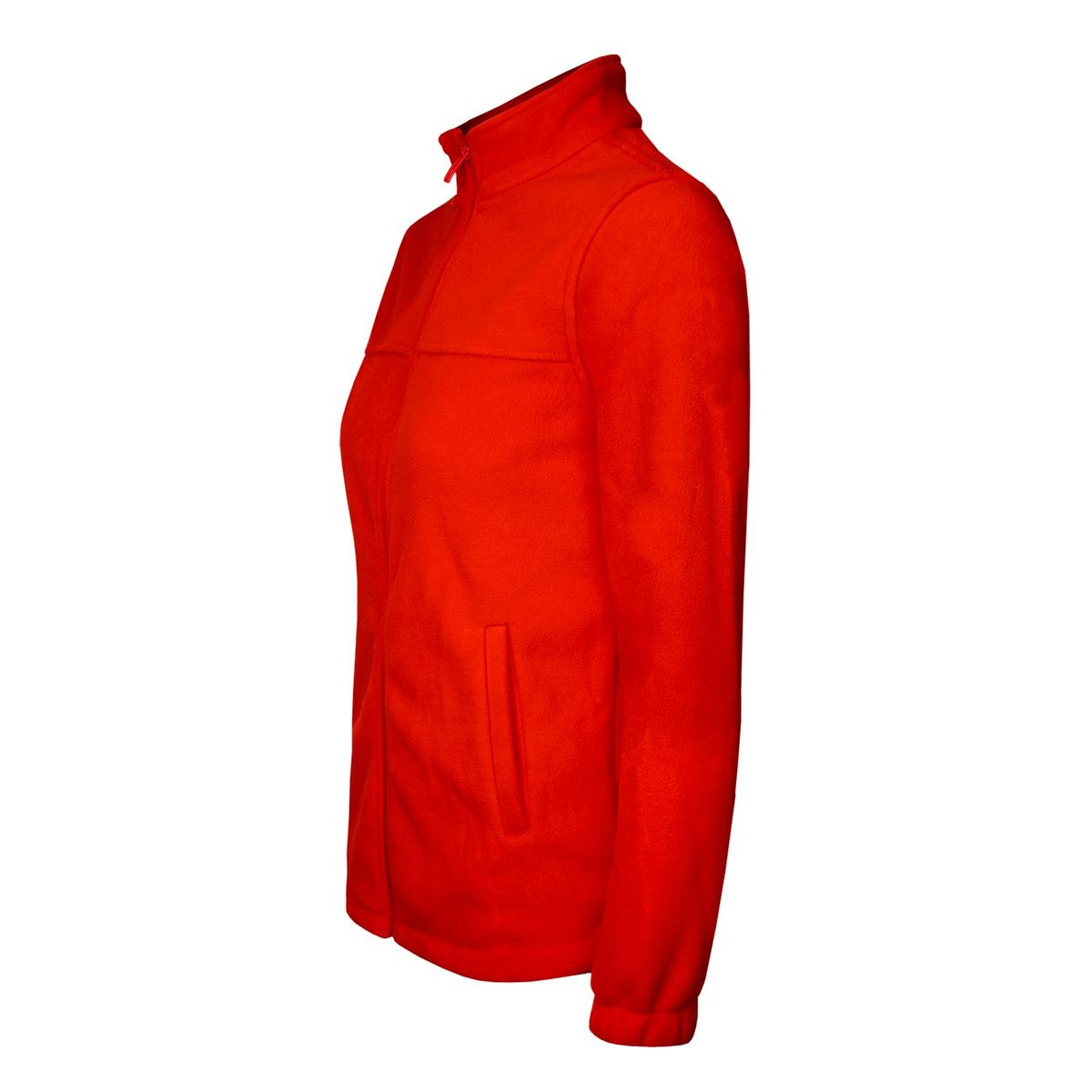 ANDESLAND OUTDOOR APPAREL - Chaqueta Polar Liso Chilla Roja Mujer