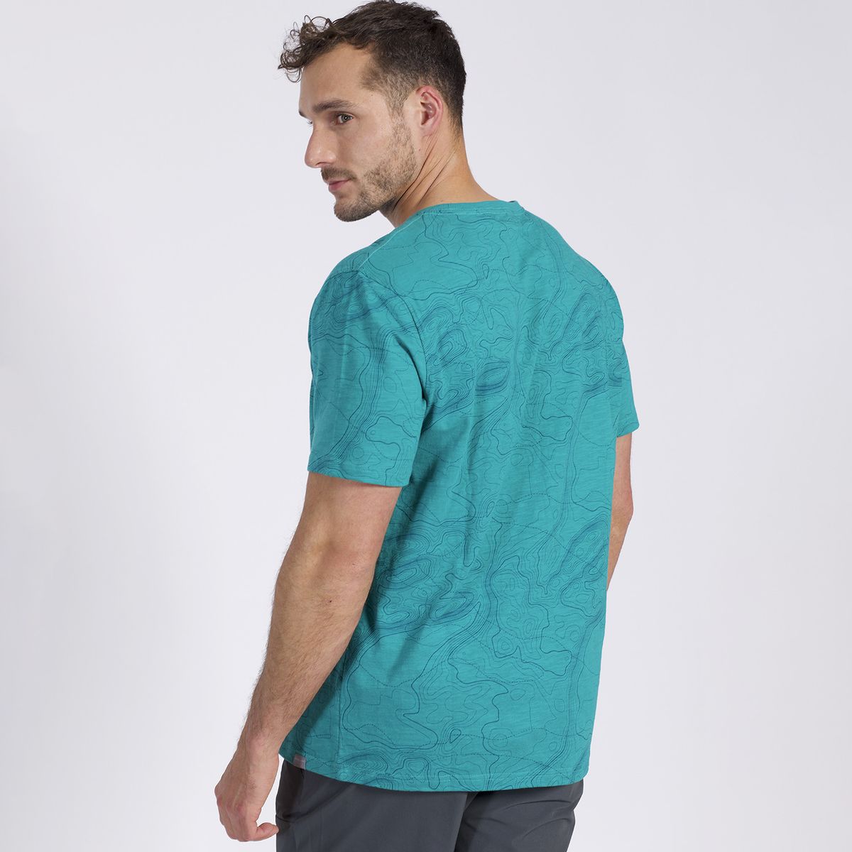 KANNU - Polera Nature Full Print Azul KANNU