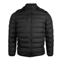 Parka Térmica Sintética Gorro Desmontable Ferrilata Negra Hombre