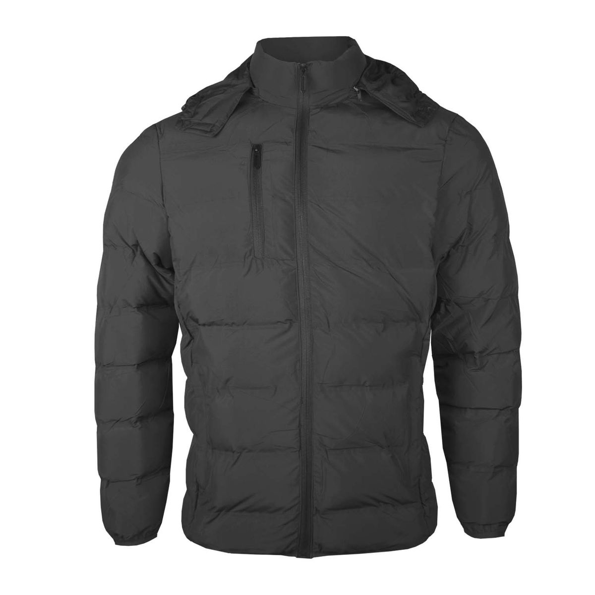 ANDESLAND OUTDOOR APPAREL - Parka Térmica Sintética Gorro Desmontable Ártica Grafito Hombre