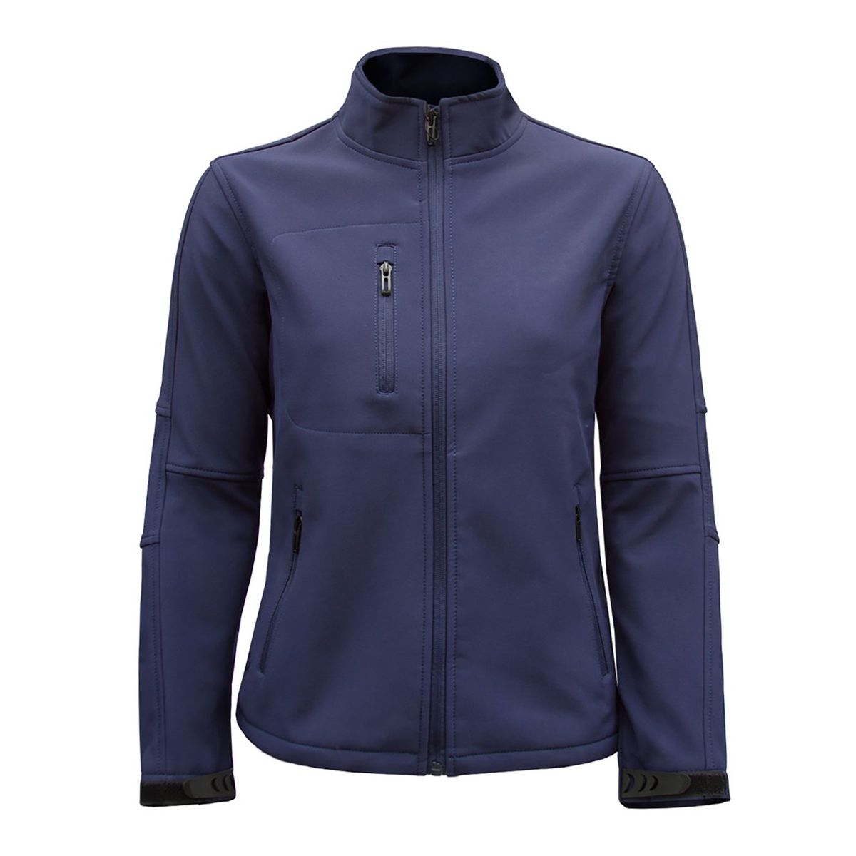 ANDESLAND OUTDOOR APPAREL - Chaqueta Softshell Chilote Clasic Azul Oscuro Mujer.-