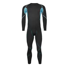 ANDESLAND OUTDOOR APPAREL - Conjunto Dry Fit Cycling Corsac Celeste Hombre