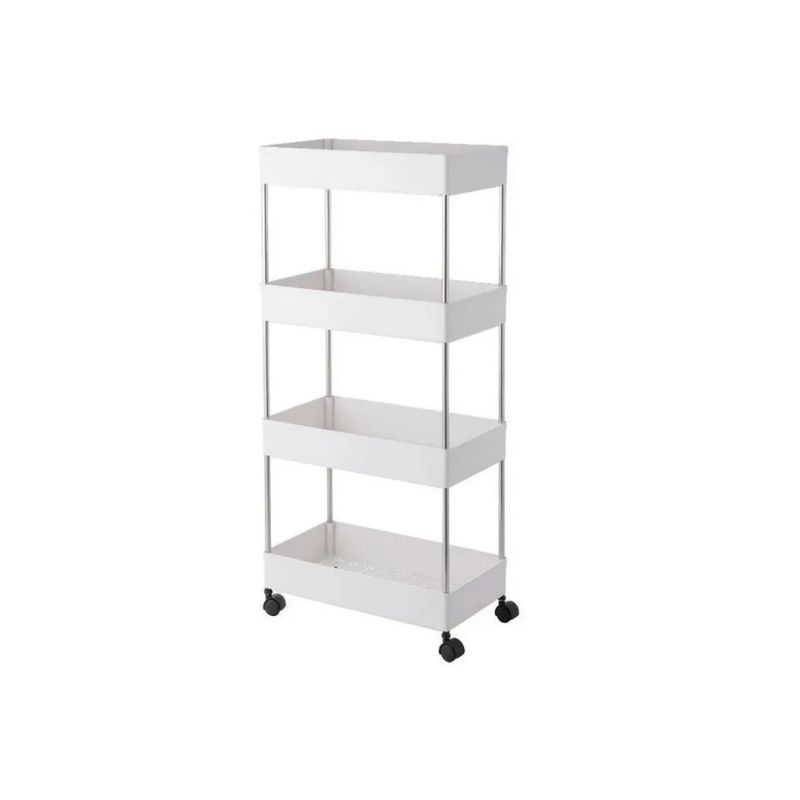 GENERICO - Organizador Cocina Multiuso Baño Hogar Carro 4 Repisas