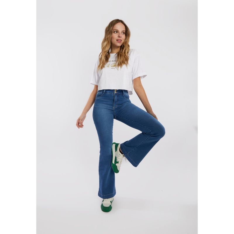 EFESIS -  Jeans Flo Flare Light Celeste Efesis
