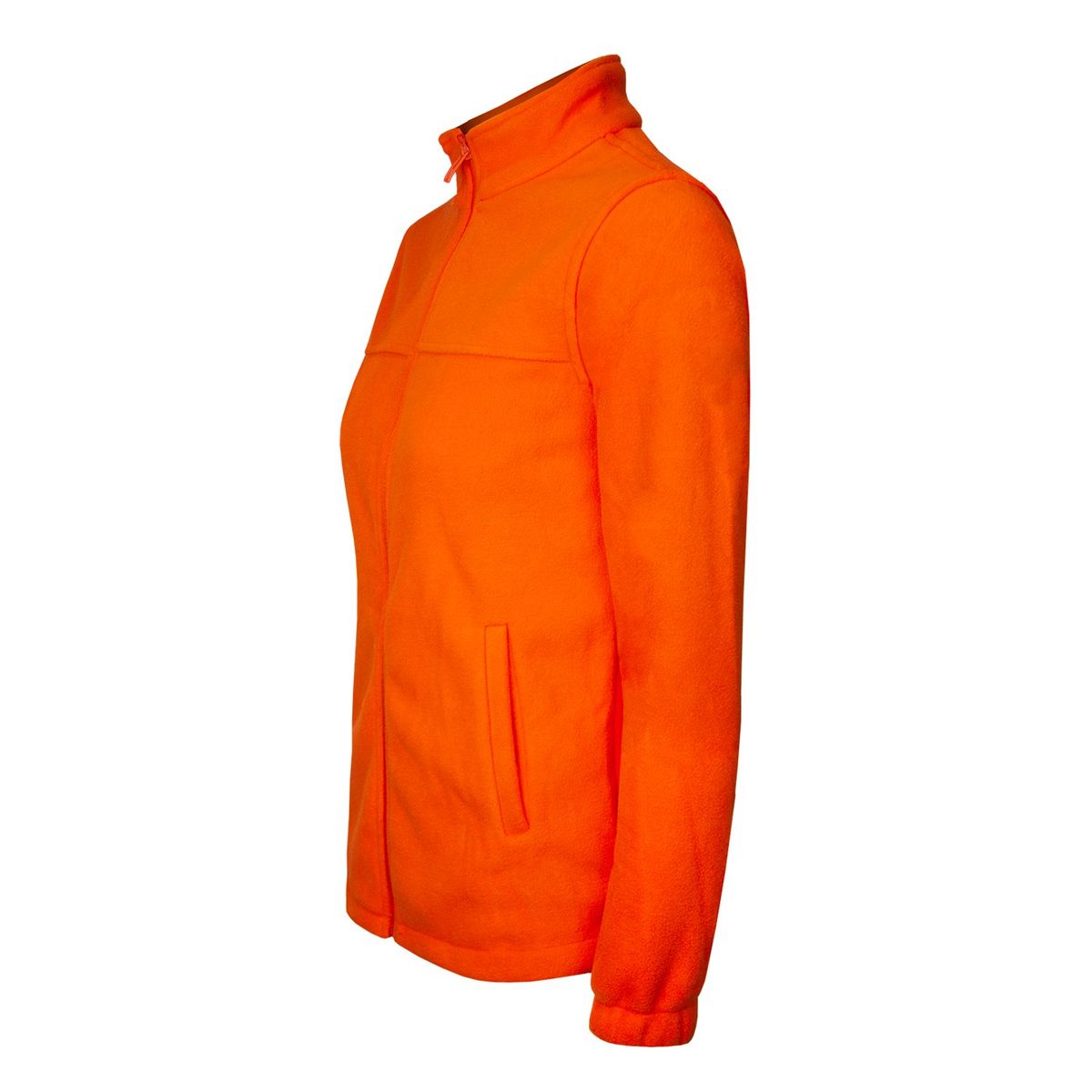 ANDESLAND OUTDOOR APPAREL - Chaqueta Polar Liso Chilla Naranjo Mujer