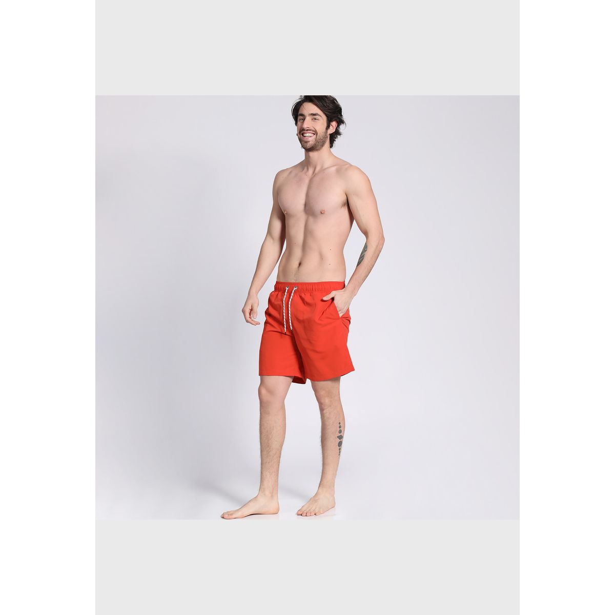 KOTTING - Traje de Baño Liso Naranja KOTTING
