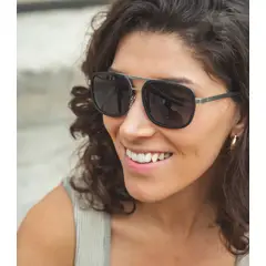 KARUN - Lentes Coipo Negro Silvermetal