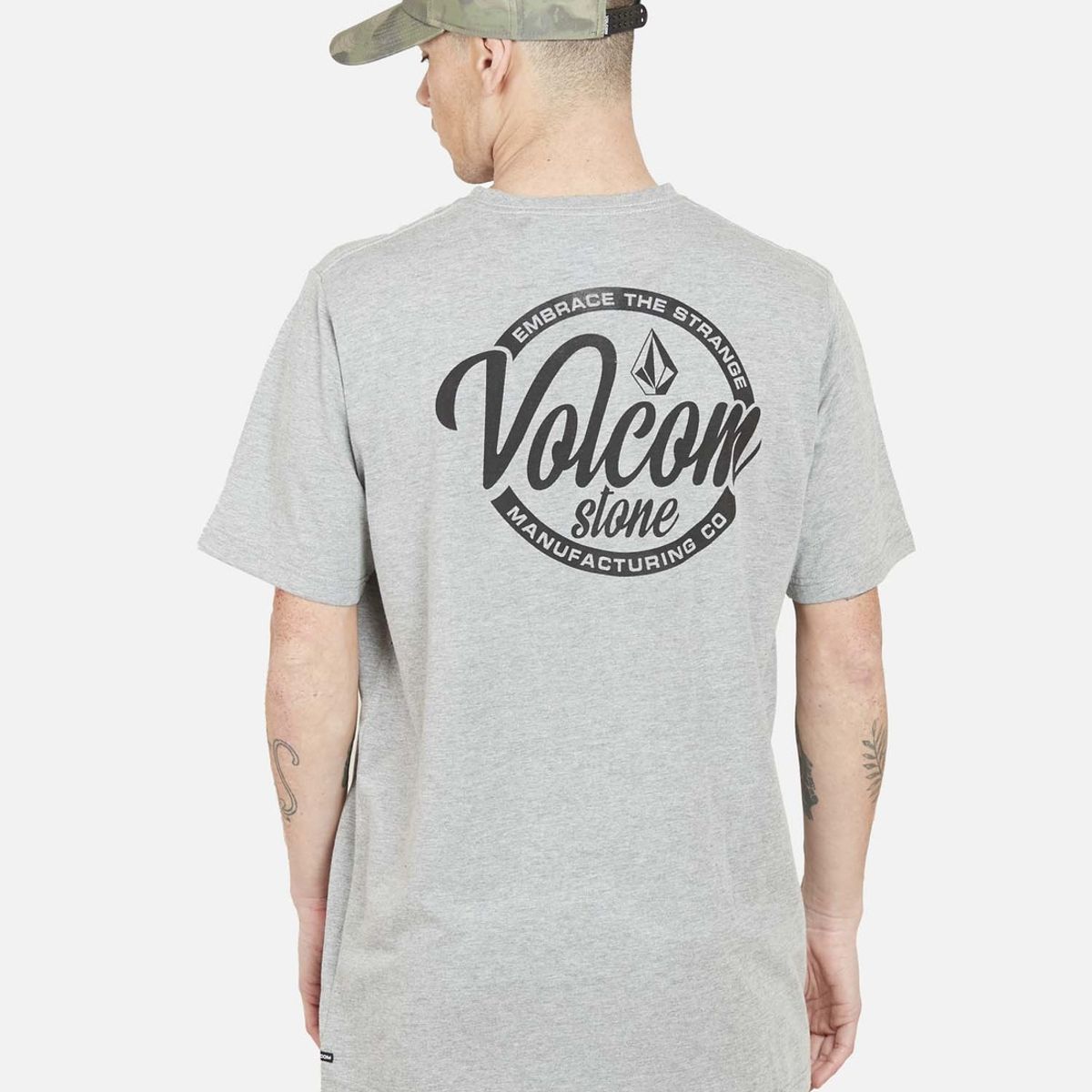 VOLCOM - Polera 7P144 Hombre Gris Volcom