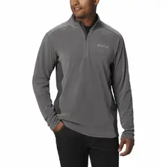 COLUMBIA - Polar Hombre Klamath Range Half Zip Gris