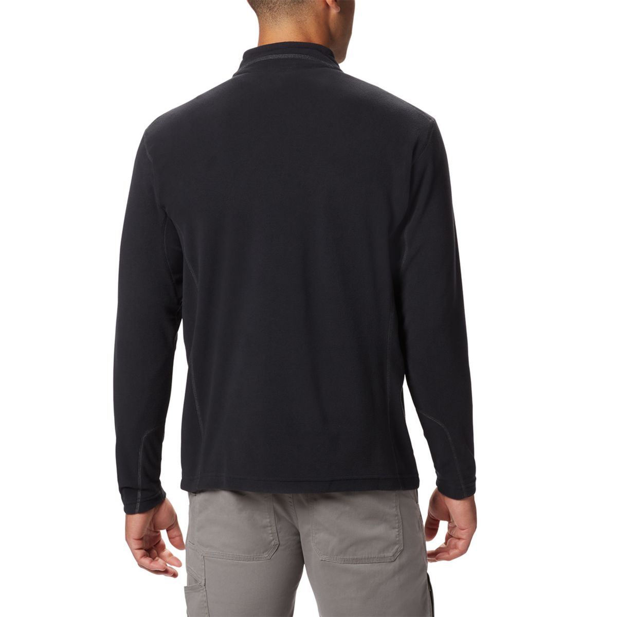 COLUMBIA - Polar Hombre Klamath Range Half Zip Negro COLUMBIA