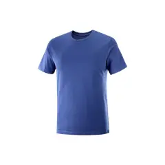 SALOMON - Polera Hombre Outlife Split Azul