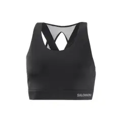 SALOMON - Top Mujer Crossc Run Negro