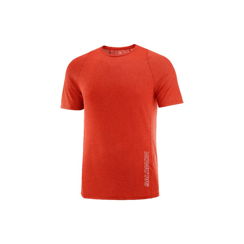SALOMON - Polera Hombre Sense Aero Rojo Salomon