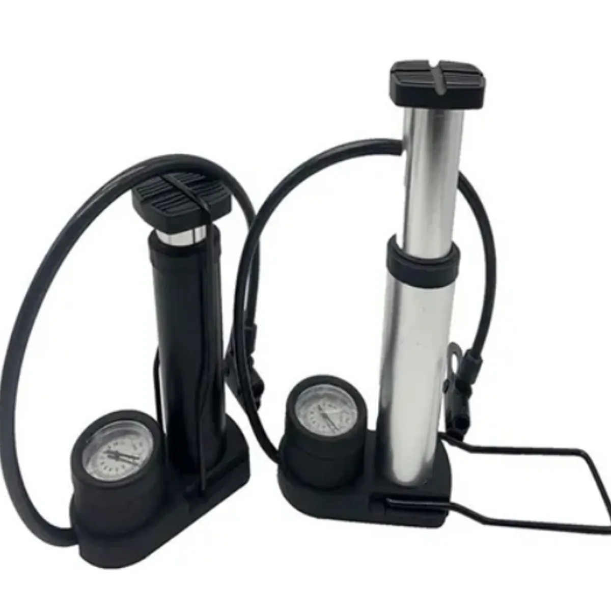 BUSTER - Bombin Inflador Con Medidor De Presión Bici Moto Pelota