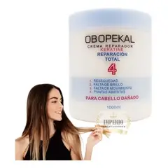 OBOPEKAL - Crema Reparación Total 4 Keratina 1000ml