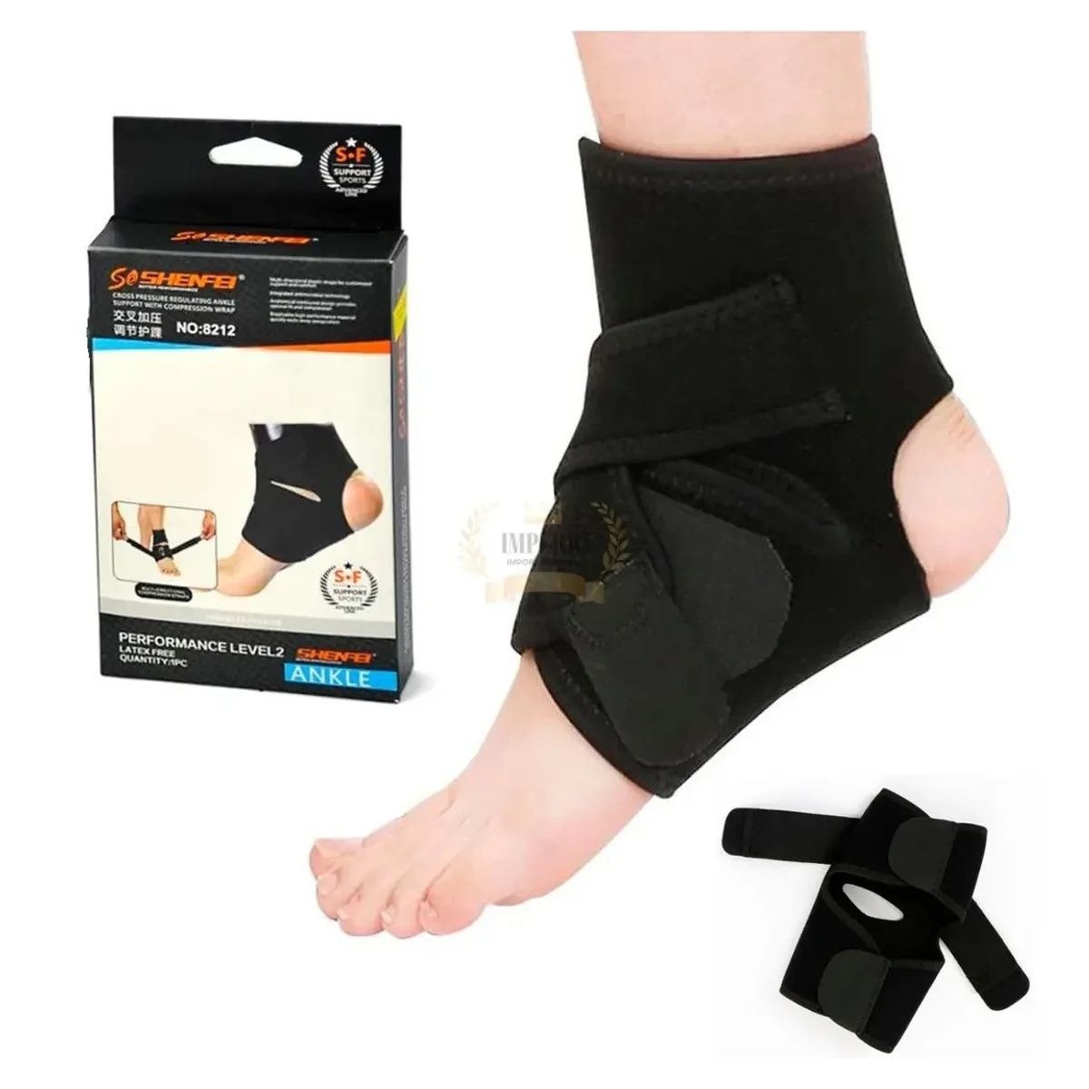 GENERICO - Tobillera Esguince Ortopedica Doble Ajuste