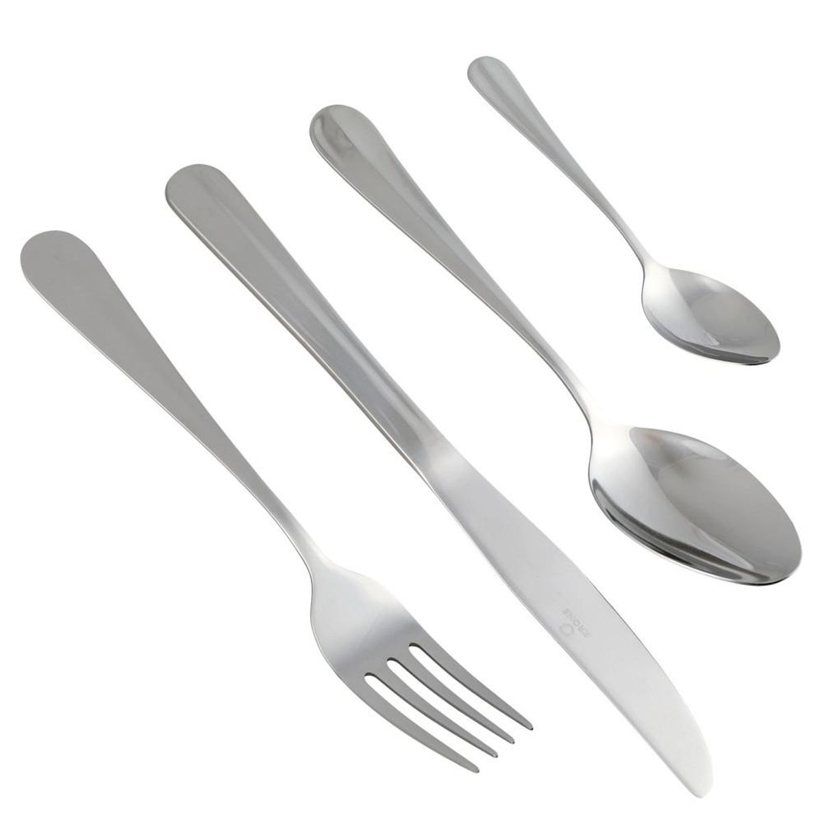 KRONS - Set Cubiertos Acero Inoxidable 24Pzs Baguette con caja krons