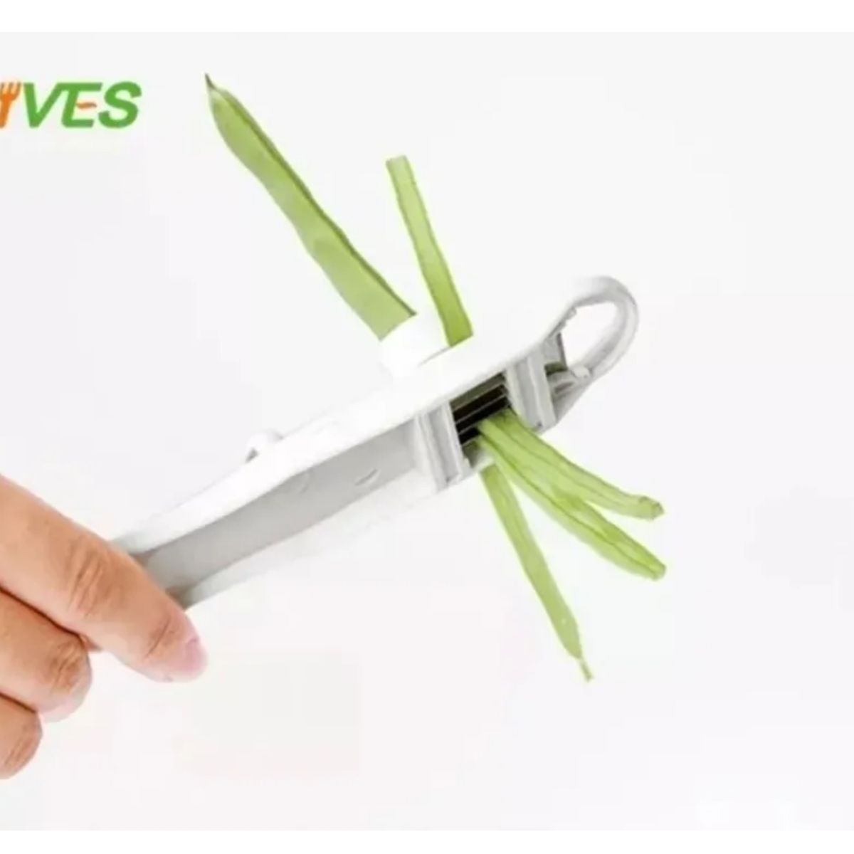 GENERICO - Picador Rebanador De Porotos Verdes Con Despuntador