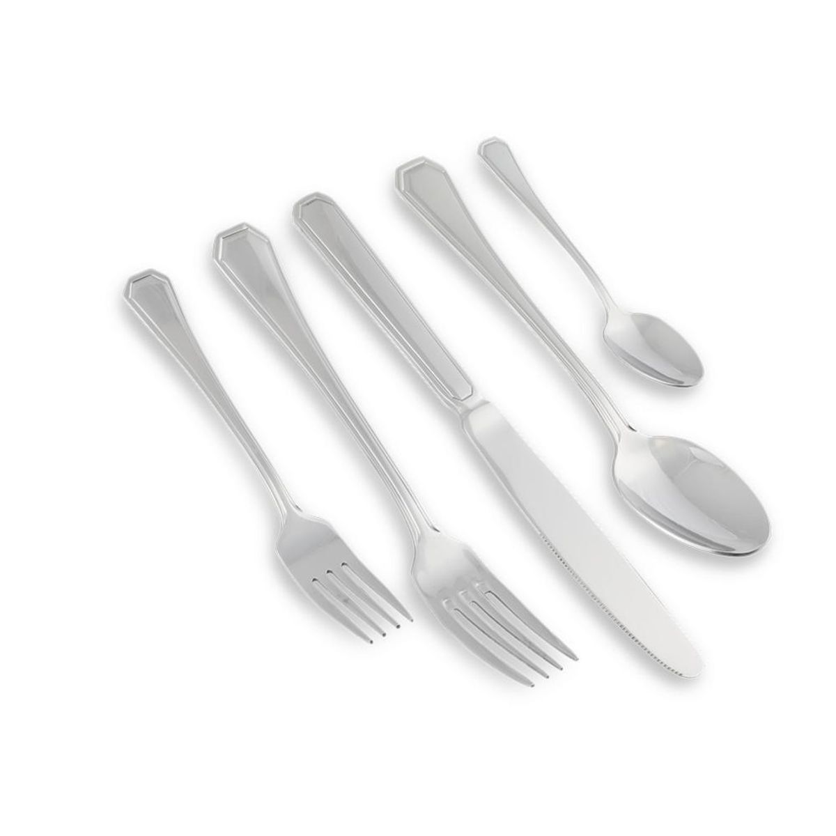 KRONS - Set de Cubiertos Acero Inoxidable Bristol 30 Piezas krons