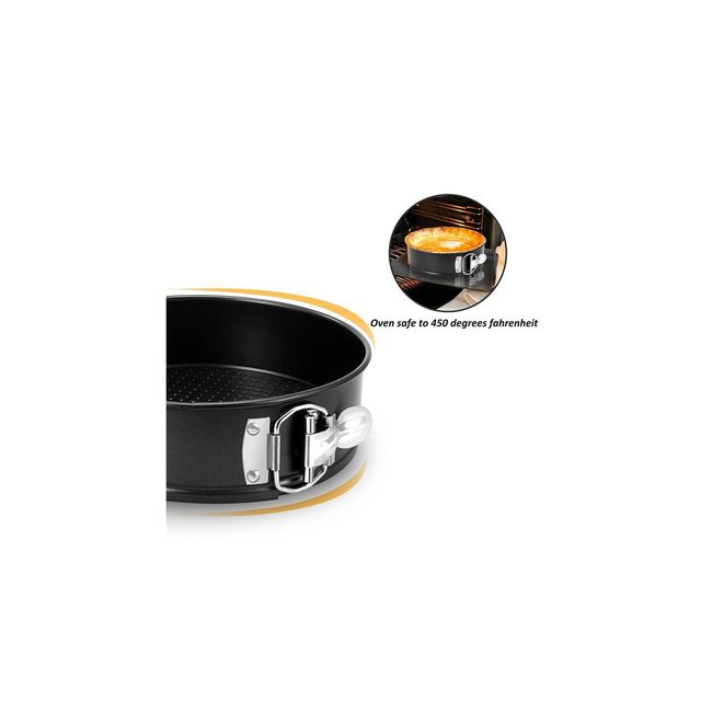 GENERICO - Molde Torta Moldes Queque Desmontables Mini Redondo 20 Cm