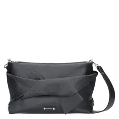POLLINI - Cartera Cuero Negro