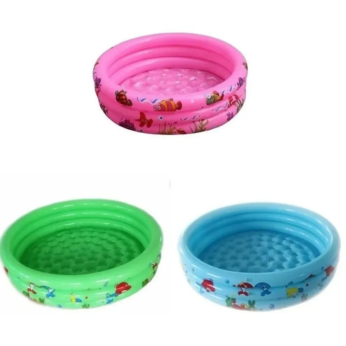 GENERICO - Piscina Inflable 3 Anillos 150 X 60 Cms Calidad Premium